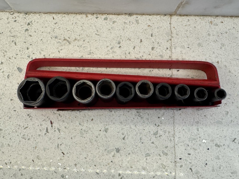 Mac Tools 10-PC. 1/4" Drive SAE Intermediate Impact Socket Set - 6-PT.