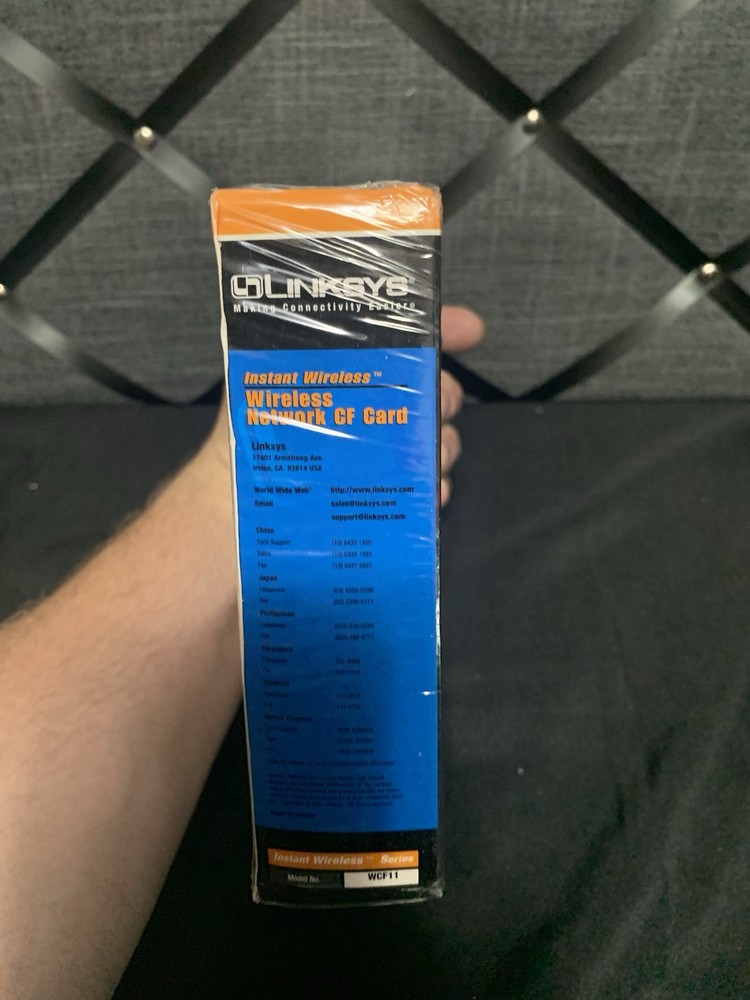 Linksys Instant Wireless Network PC Card WCF11