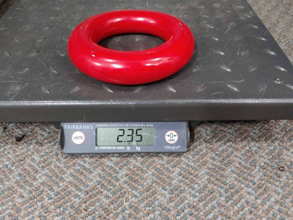 2LB PVC Coated Lead Donut