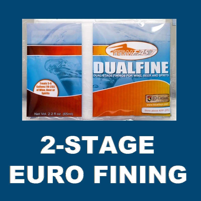 DUALFINE 2-STAGE FINING CHITOSAN+KIESELSOL FORMERLY LIQUOR QUIK SUPER KLEER K.C.