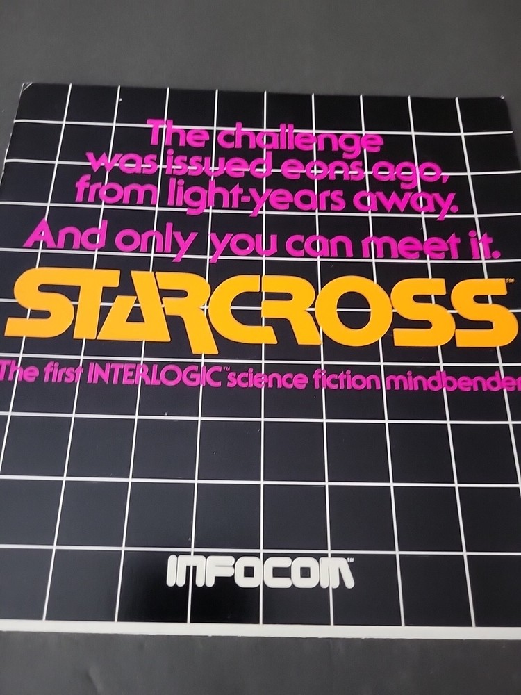 Starcross Instruction Booklet And Poster