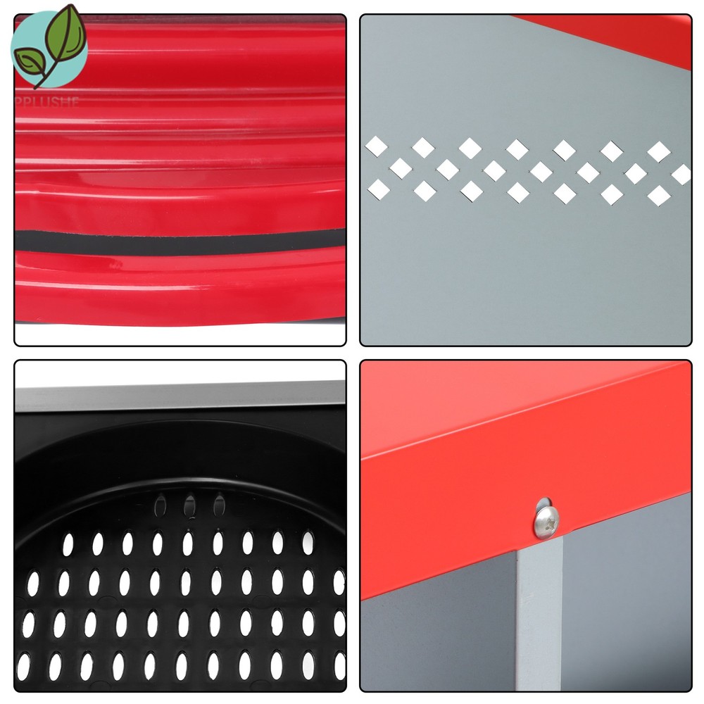 Better Environment 4 Hole Chicken Nesting Boxes Chicken Egg Laying Box W/ Perch