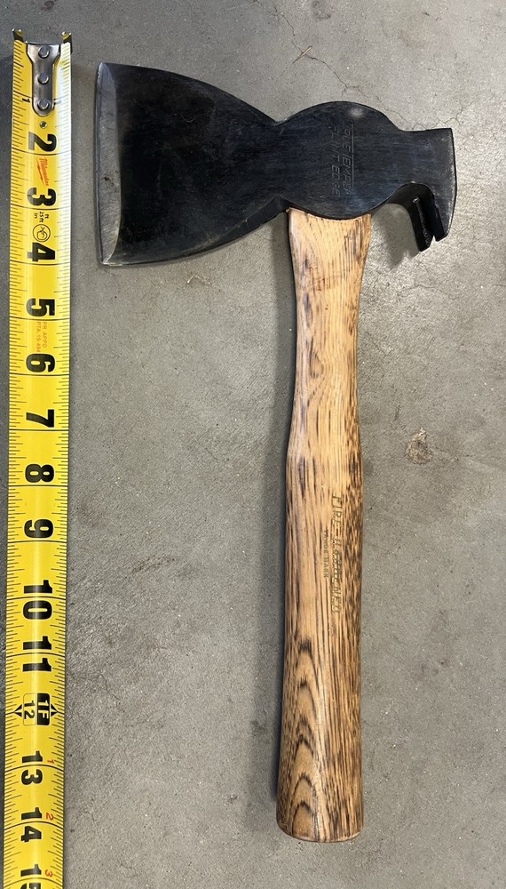 Vintage True Temper Flint Edge Hatchet with Nail Puller No. TCF