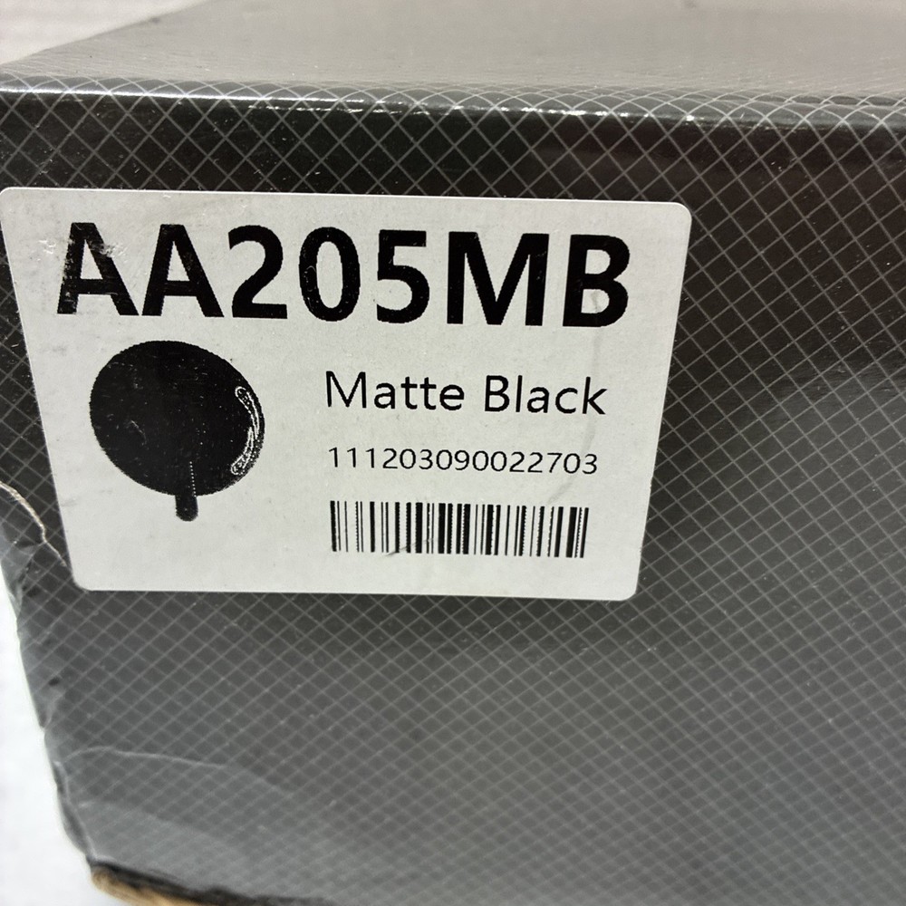 AA205MB Matte Black