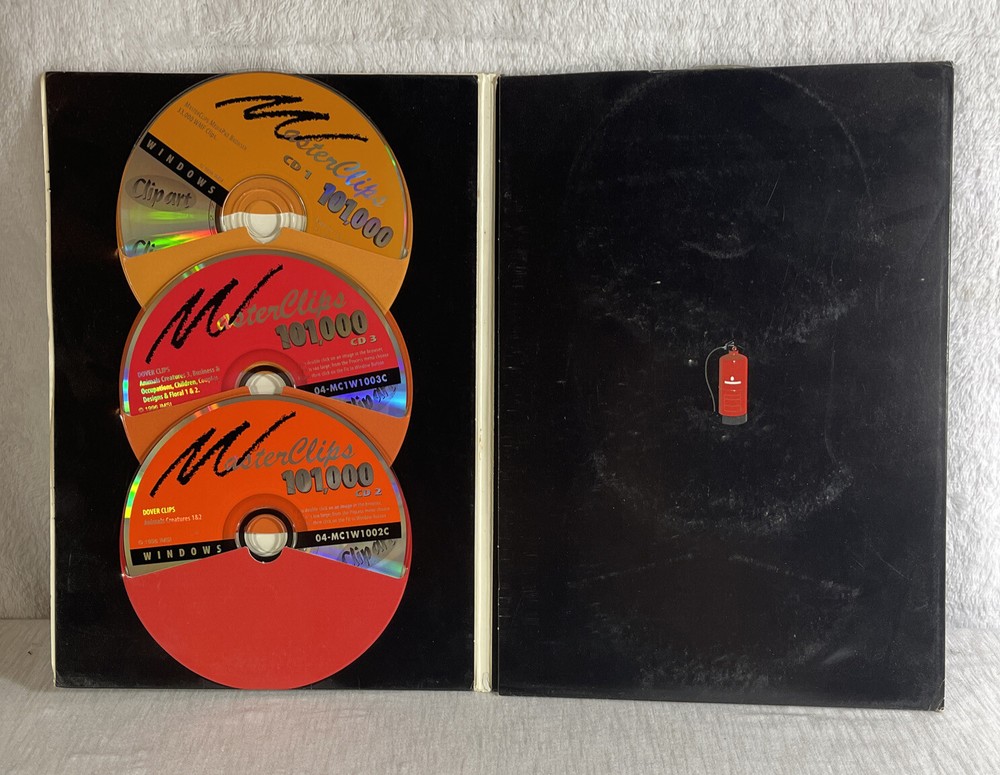 Masterclips 101,000 Premium Image Collection 9 CD Pack for Windows Vintage 1996