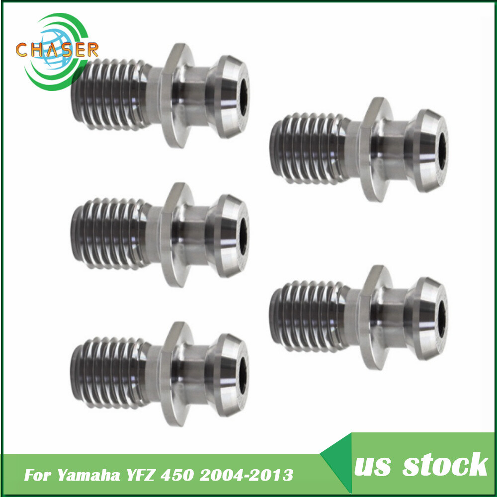 10 Pcs Precision CAT50 45°1.140" Pull Stud Coolant Thru Retention Knob For Mazak