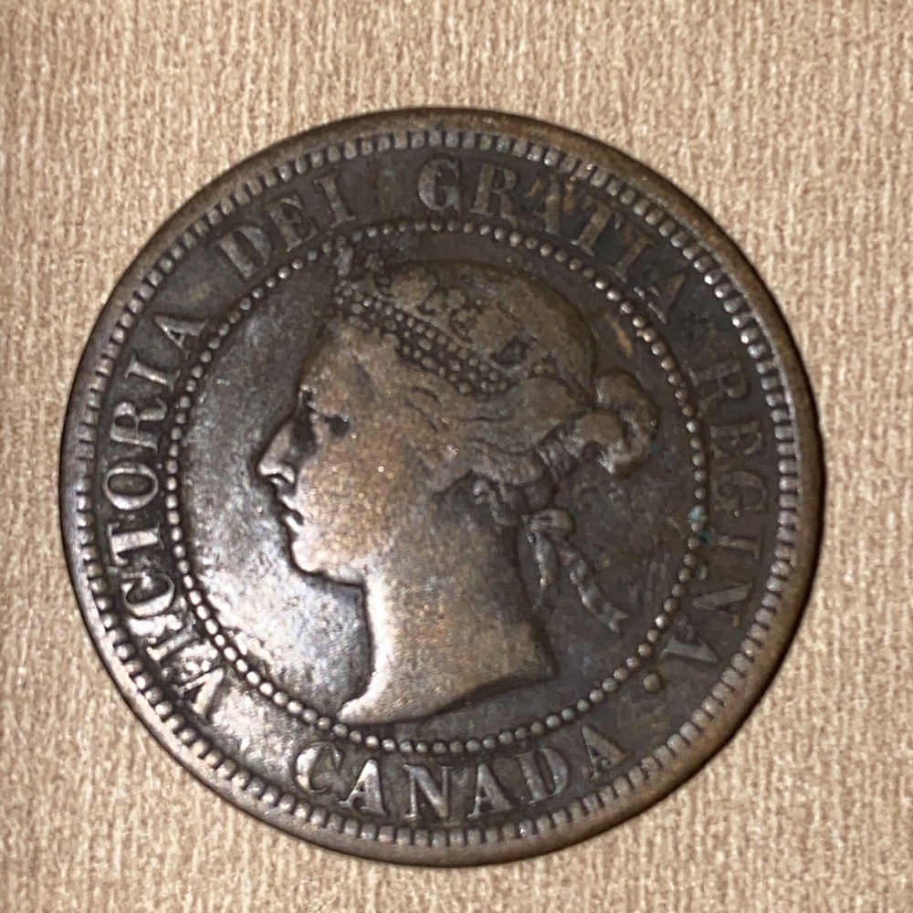 1888 Canada 1 One Large Cent-NICE
