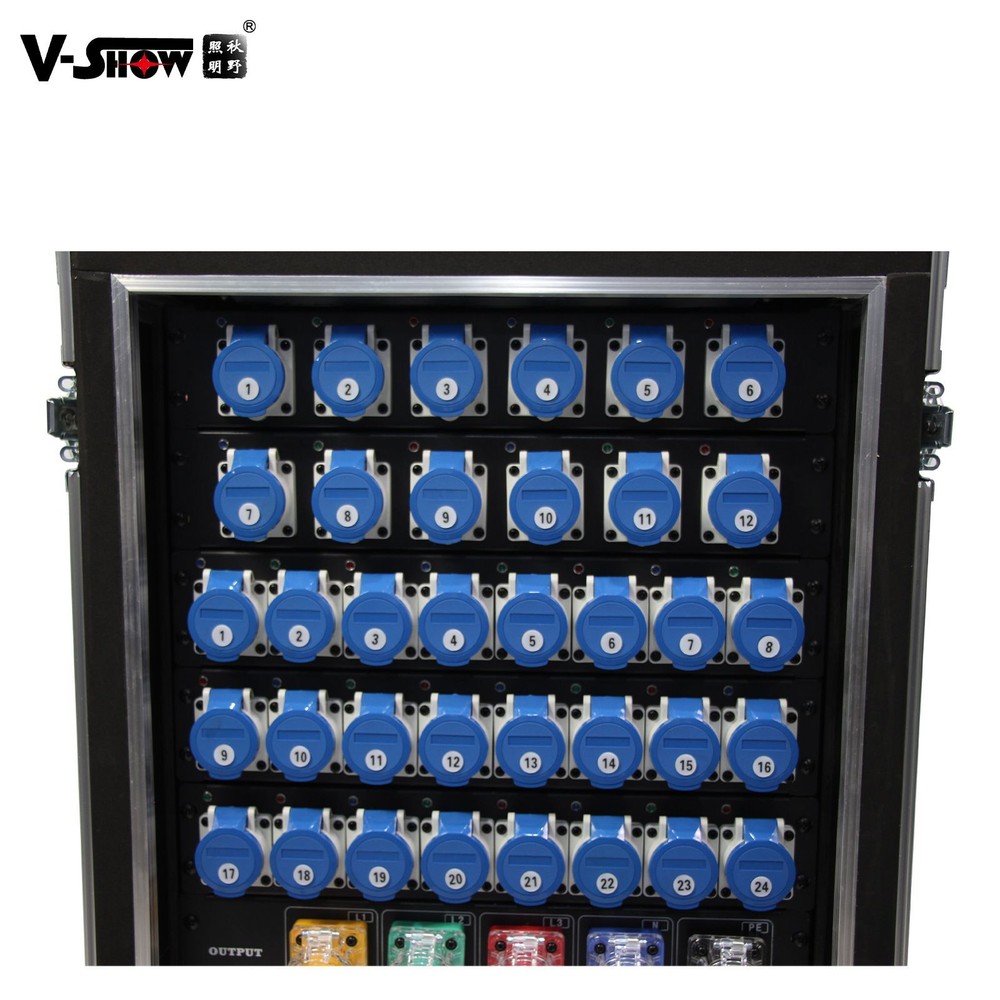 VSHOW 36CH Adapter Power Distributor for Stage Light Equipment Power Distributor