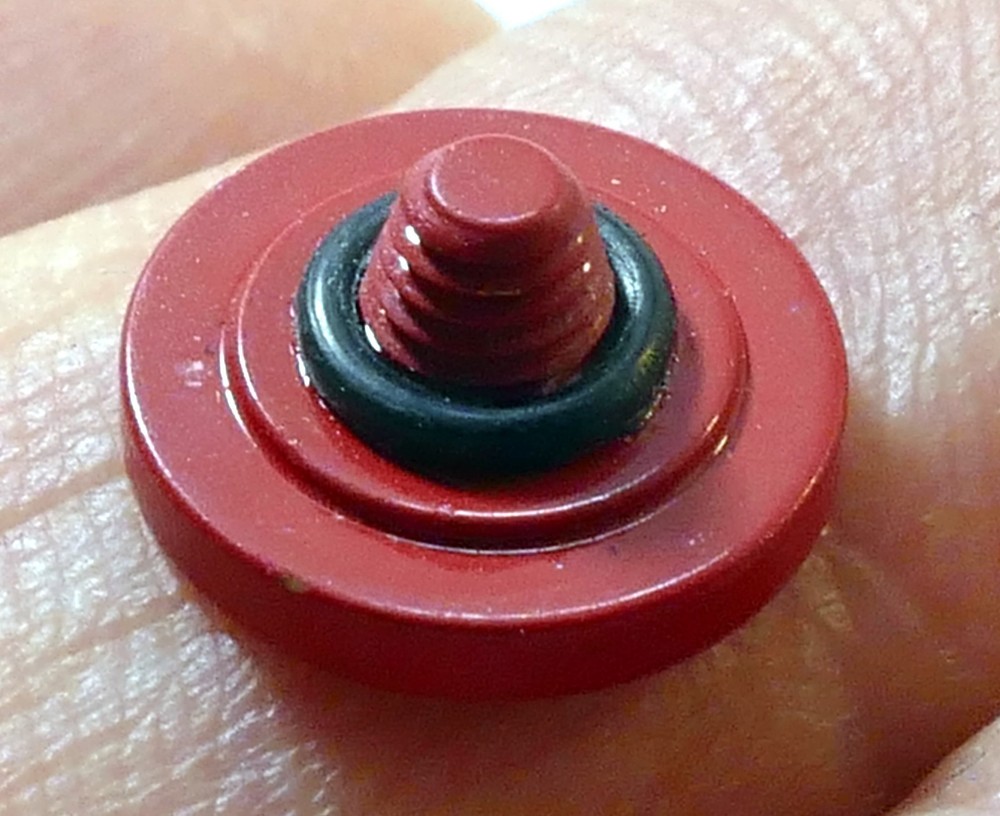 Soft Shutter Release Button Camera Shutter Button Concave - RED for Fujifilm X3