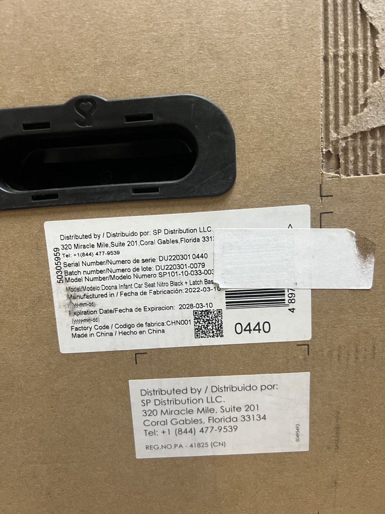 Open Box Doona Infant Stroller | Nitro Black #30