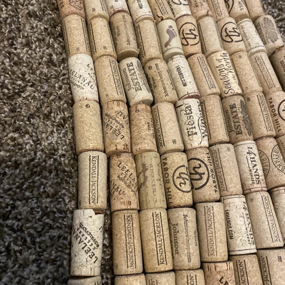 105 Wine Corks Lot Used Crafts