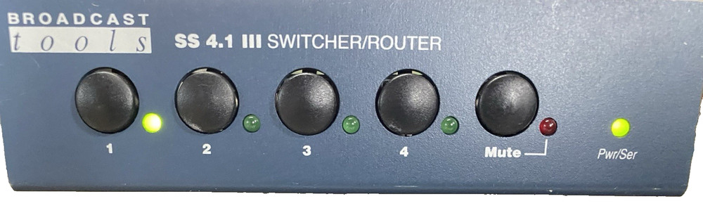 Broadcast Tools SS 4.1 III Audio Switcher/Router