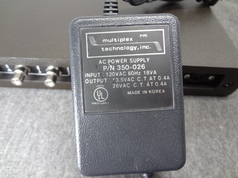 Vintage Channel Plus Multiplexer Multi-Channel Modulator System