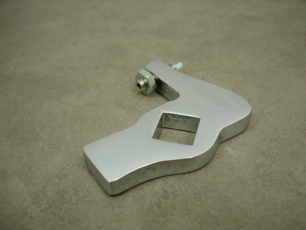 TAB BRACKET SIDE KICK JIFFY STAND LEG STOP ADJUSTABLE HARLEY FL FX FXST 58-06