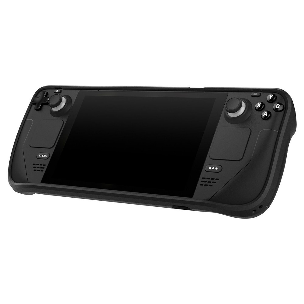 For Steam Deck | Spigen Rugged Armor Shockproof Case with Wriststrap