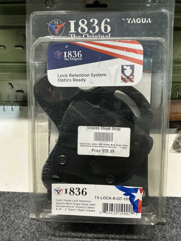 Tagua Lock Retention Single Stack Shield Hellcat EZ 9mm 3" TX-LOCK-R-OT-1010