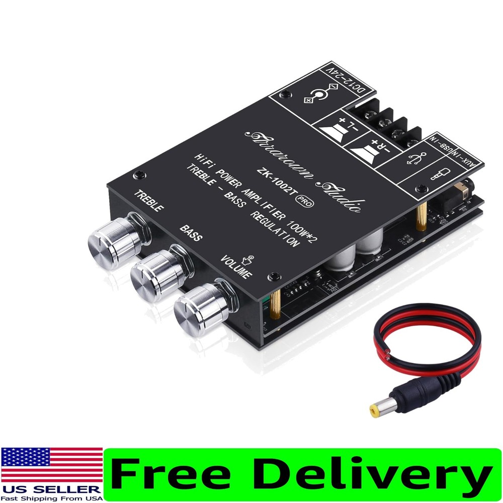 High-Performance 200W Subwoofer Amplifier Board with Bluetooth 5.0 Connectivity