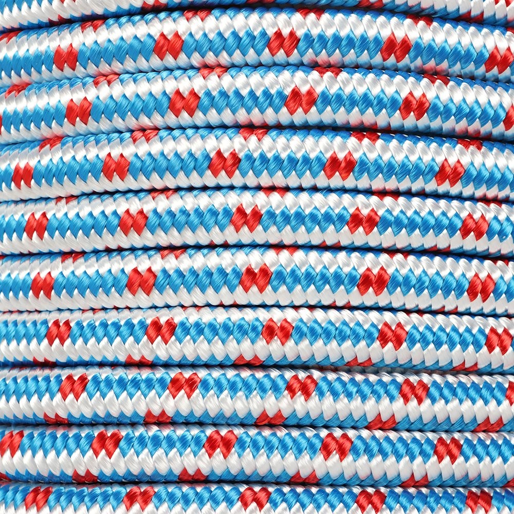 16 Strand Braid Polyester Arborist Tree Rope Nylon Polyester 1/2"×100'