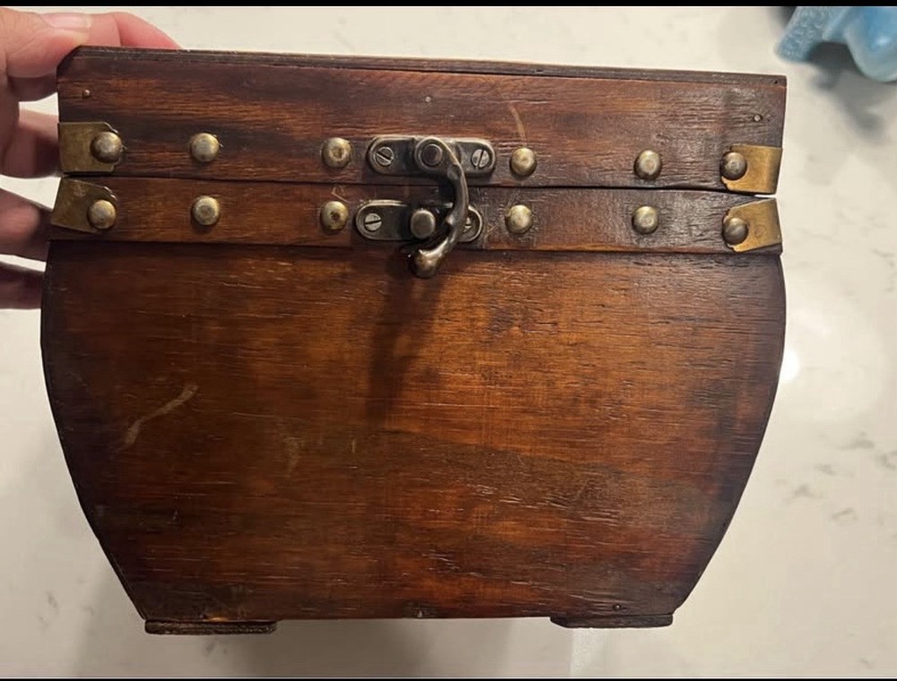 Vintage Wooden Chest