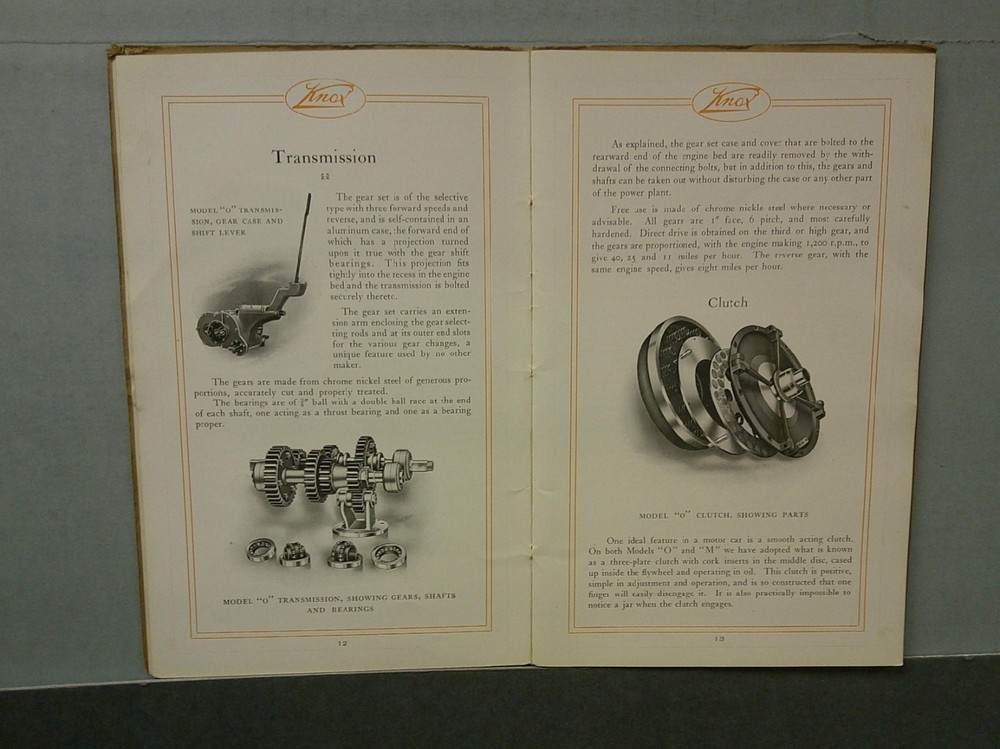1909 Knox Sales Catalog
