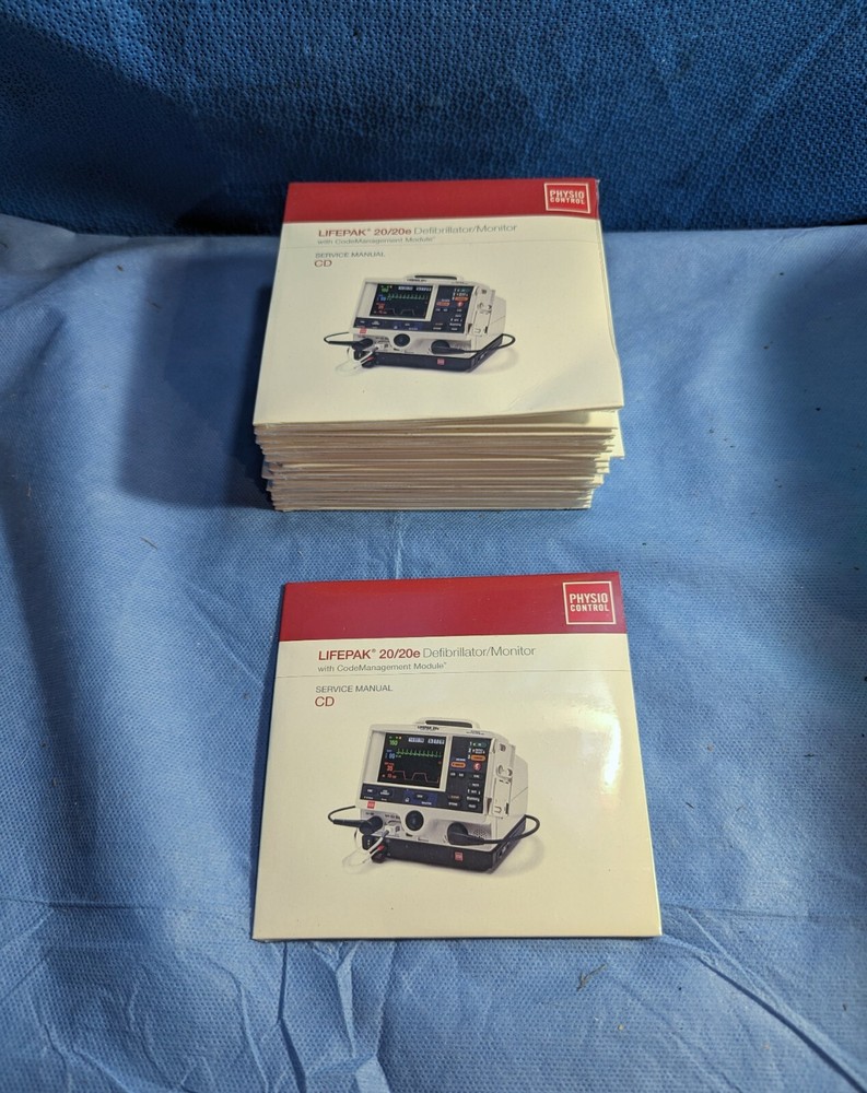 Physio Control LifePak 20/20e Service Manual CD