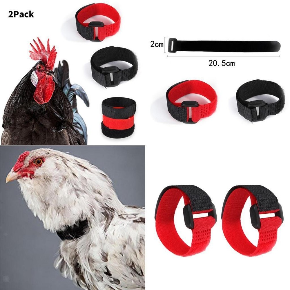2pcs Rooster  Adjustable Prevent Rooster from
