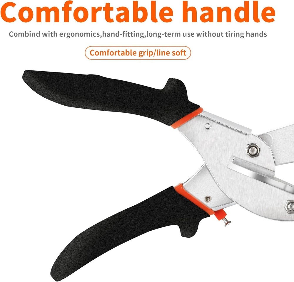 Miter Shears- Multifunctional Trunking Shears for Angular Cutting of Moulding...