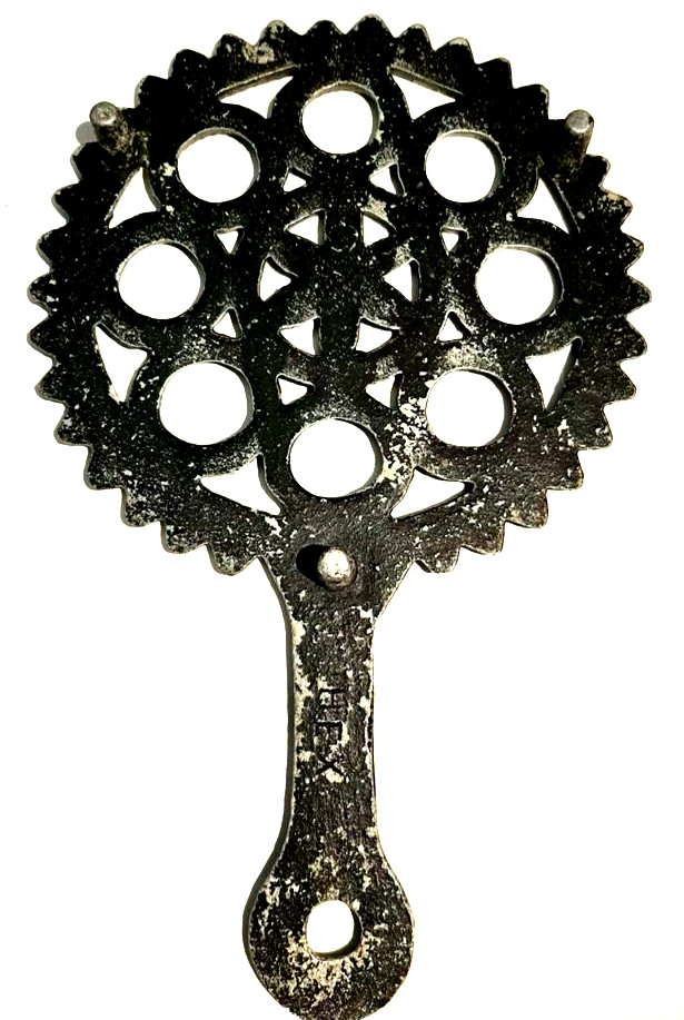 Vintage Decorative Cast IronTrinket Pot Holder