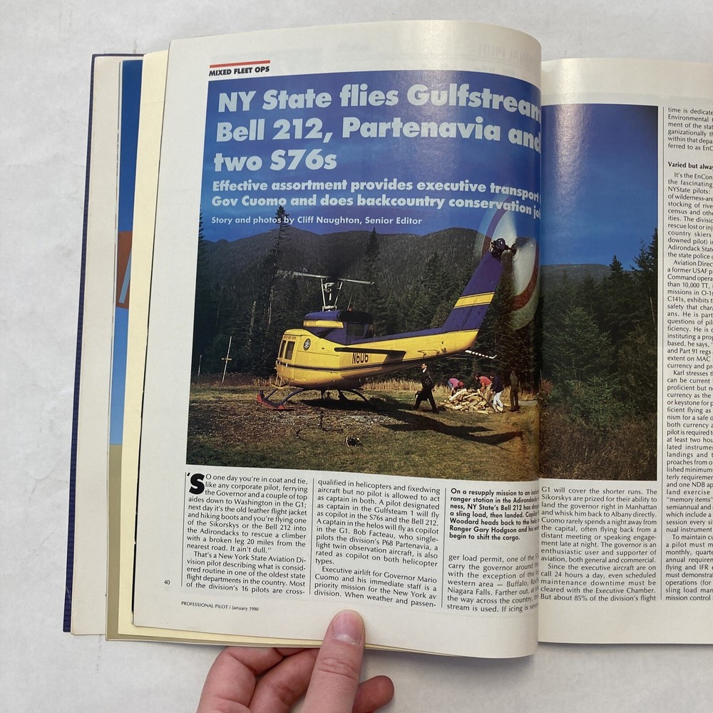 Professional Pilot - January 1990 Issue