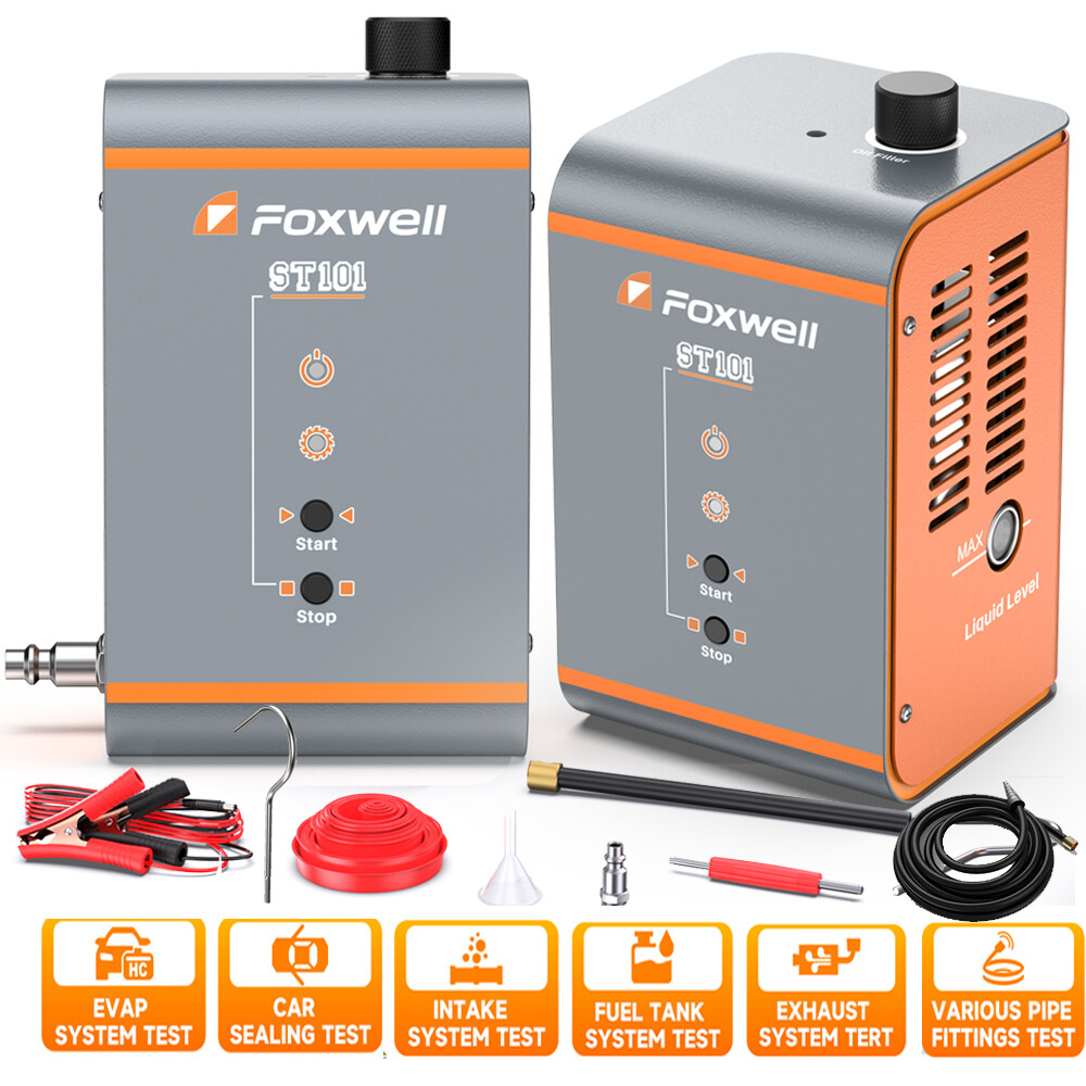 Foxwell Precision Leak Detection Tool Smoke Machine Professional Auto Diagnostic