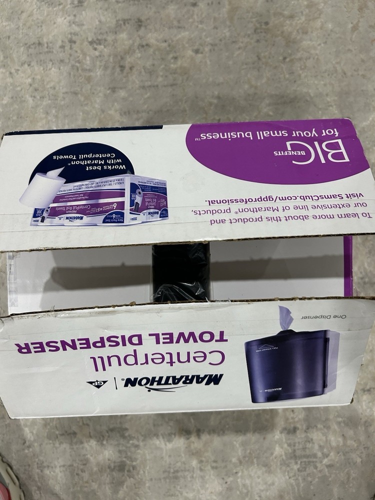 New Marathon CenterPull Paper Towel Dispenser NEW Open Box
