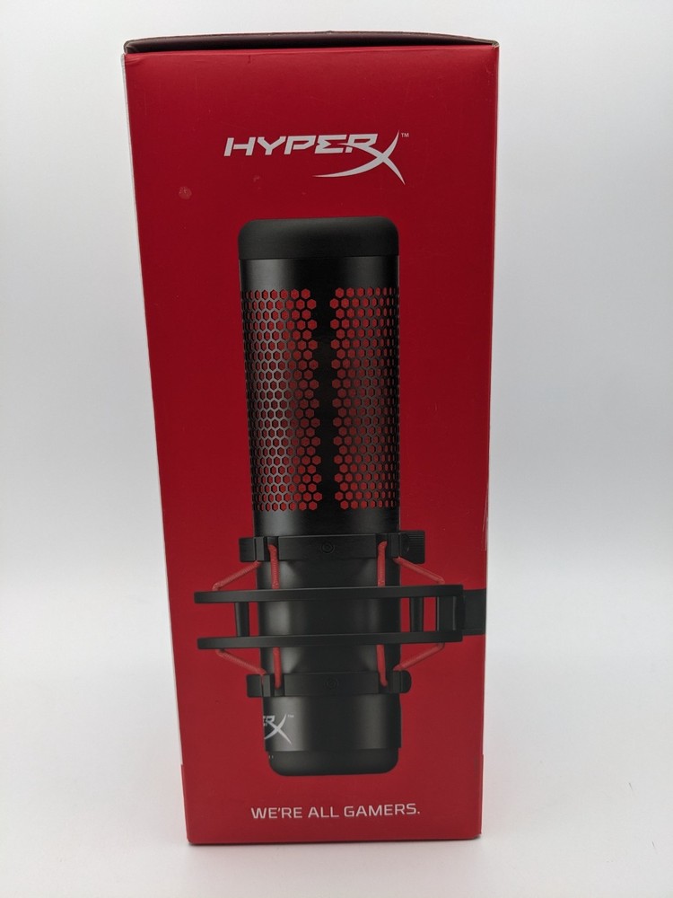 HyperX QuadCast USB Gaming Streaming High Quality Discord Microphone - NOB
