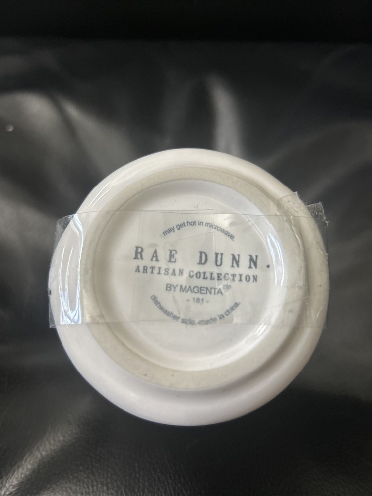Rae Dunn Stackable Salt & Pepper Cellar Ceramic Container Artisan Collection