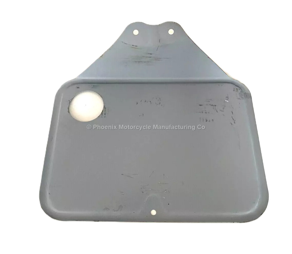 AJS/MATCHLESS, ARIEL, BSA, NORTON, TRIUMPH RECTANGULAR REAR NUMBER PLATE - MT110