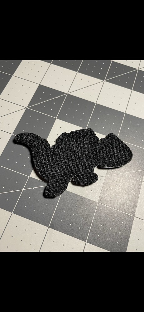 Godzilla King Of The Monsters Atomic Breath Evolution PVC Patch Hook And Loop