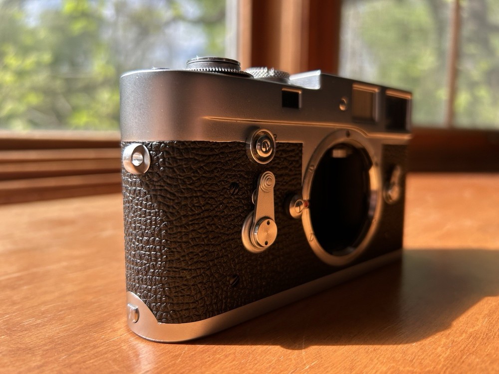 Leica M2 1958 Rangefinder Camera Body Silver Button Rewind with Self Timer