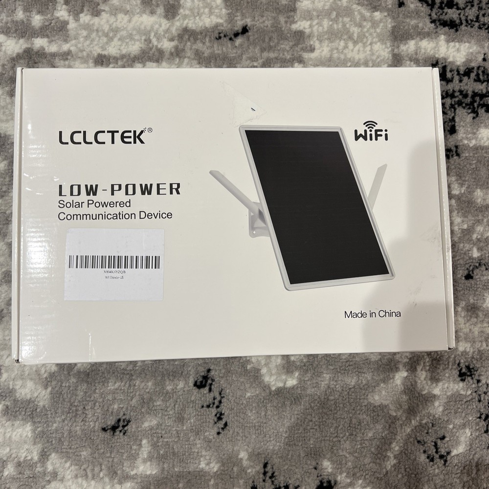 LCLCTEK Low Power Solar Powered Communication Device Model R7