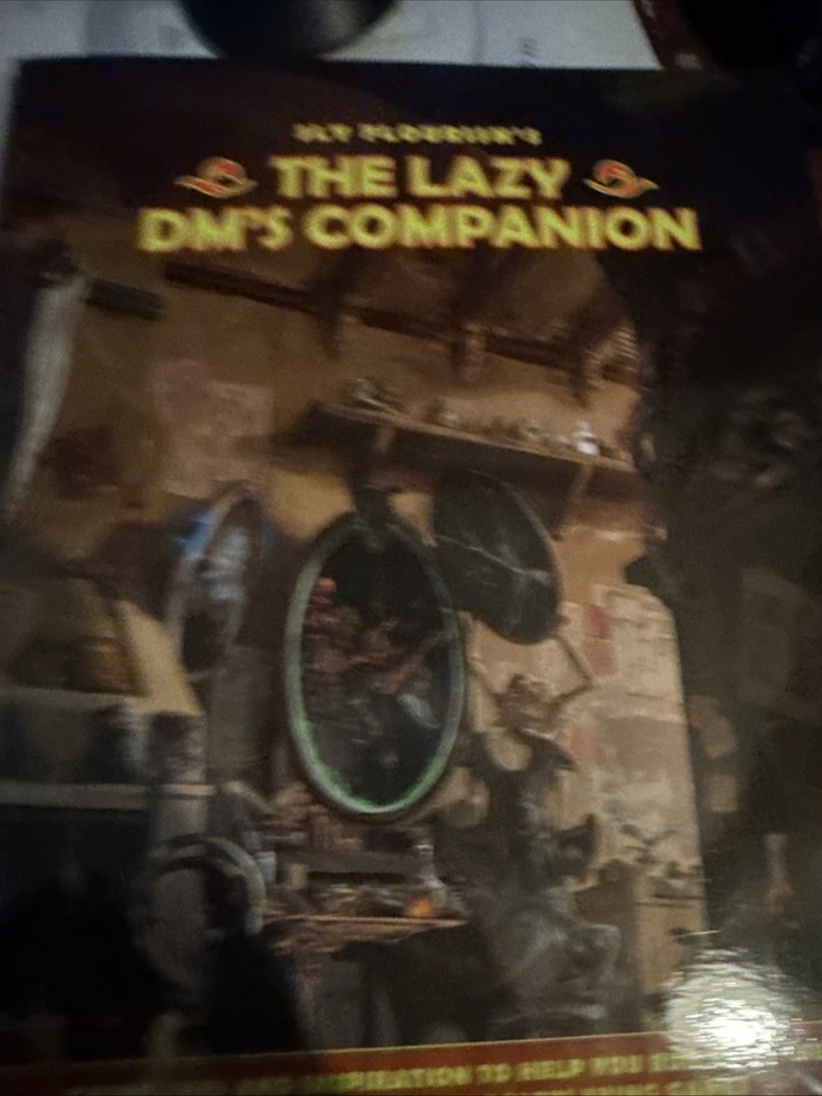 Mike Shea RPG Reference Lazy DM's Companion