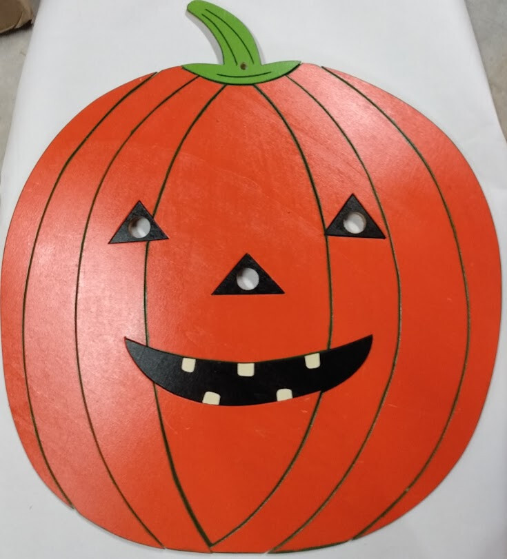 Woodworking Blueprint Plan  Large Pumpkin