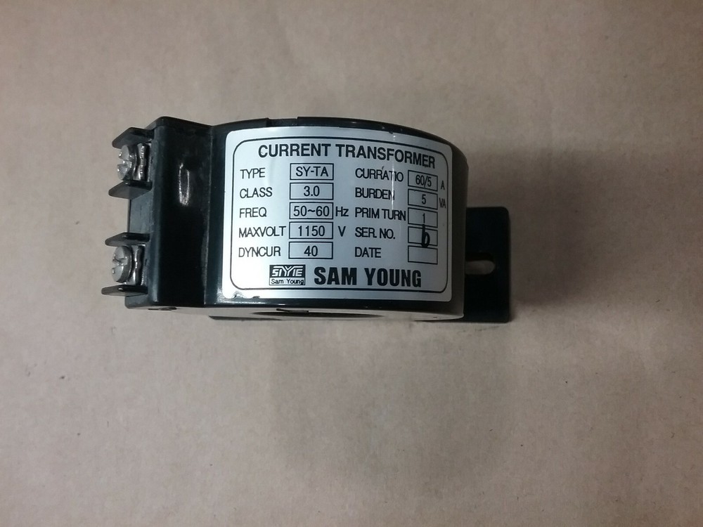 Sam Young SY-TA Current Transformer SER. NO 6 #55F29