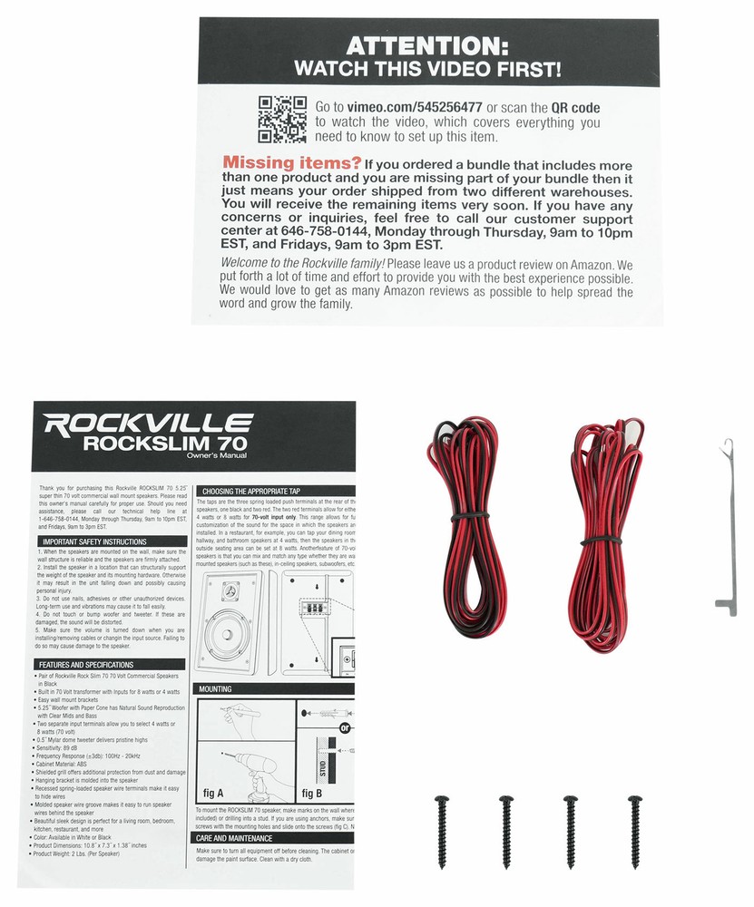 Technical Pro MM2000BT Bluetooth Karaoke Machine System+(2) 5.25" Wall Speakers