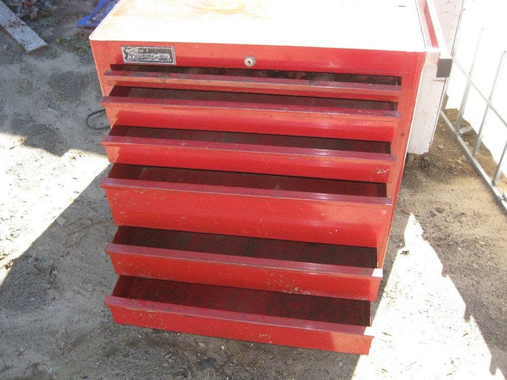 Snap-On tools USA 6 Drawer Toolbox Rollaway with KEY KRA-307D