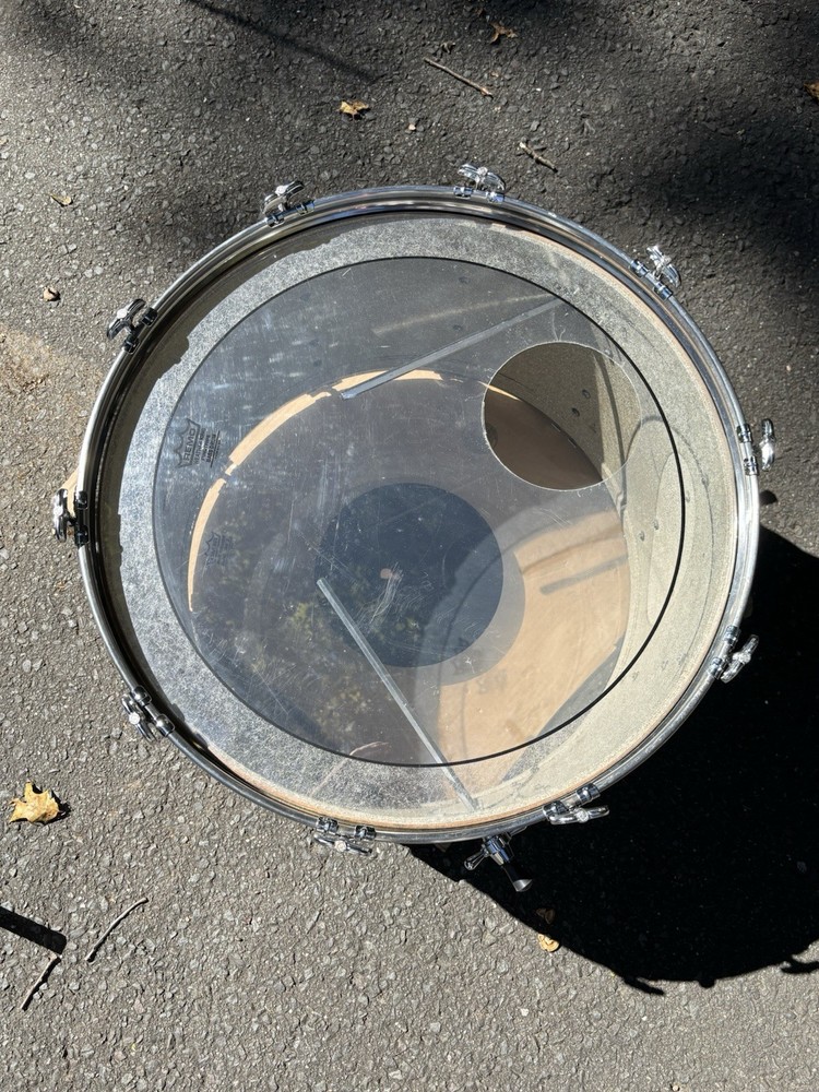 Rogers 24” Bass Drum Black Script USA