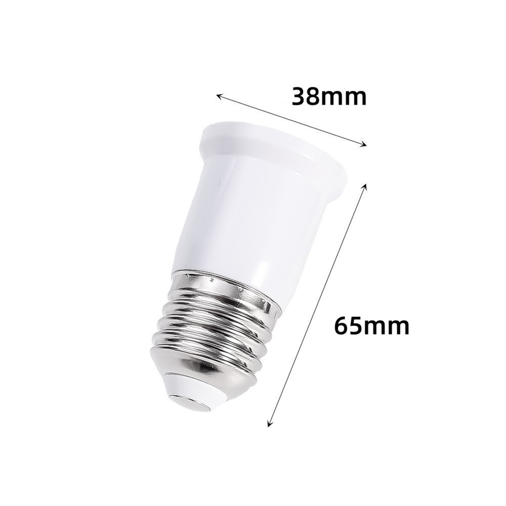 E27 to E27 Extender Lamp Holder Head Adapter Accessories Bulb Socket Base Bases