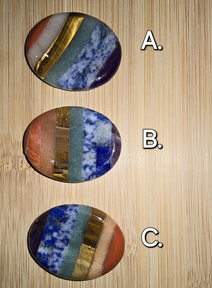 Chakra Worry Stones