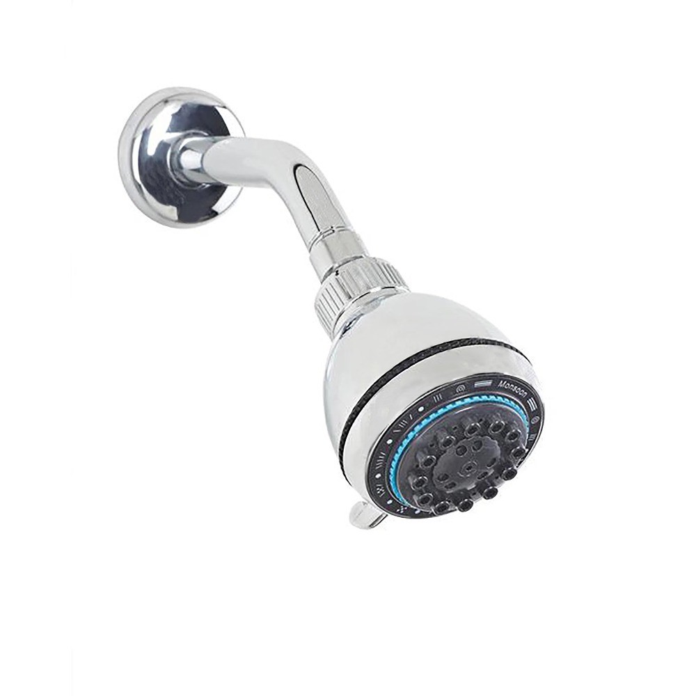 Deluxe 8 Function High Pressure Shower Head with Multiple Spray Modes