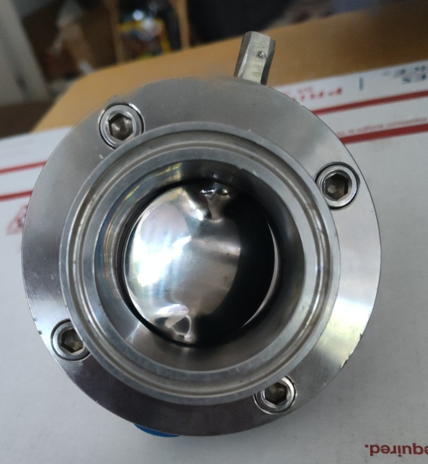 TCW 2" Tri-Clamp Butterfly Valve SS304