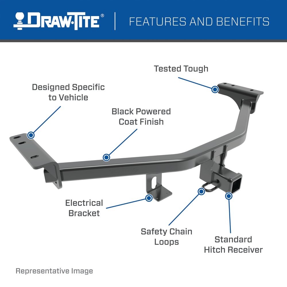 Draw-Tite 75549 Max-Frame HITCH CLASS IV & V