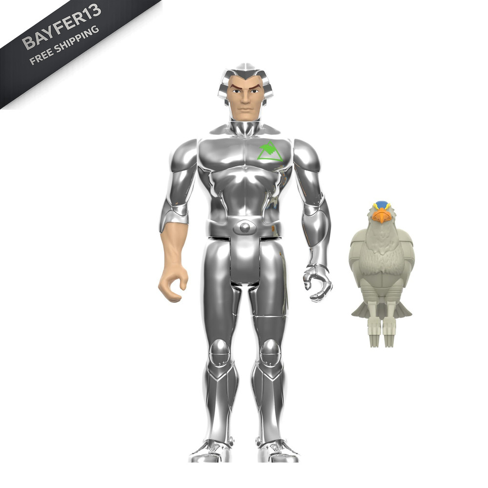 Super7 SilverHawks Quicksilver (Toy Version) 3.75 inch Scale, Multicolor
