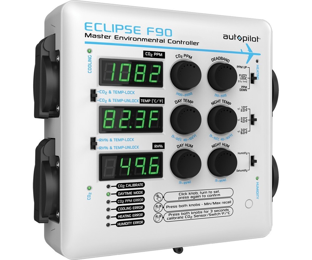 AutoPilot APE4200 Eclipse F90 Master Environmental Hydroponic Controller organic